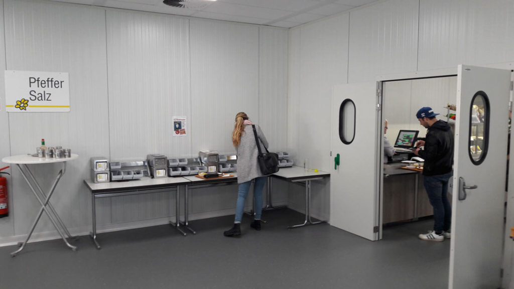 Vechta tijdelijke keuken