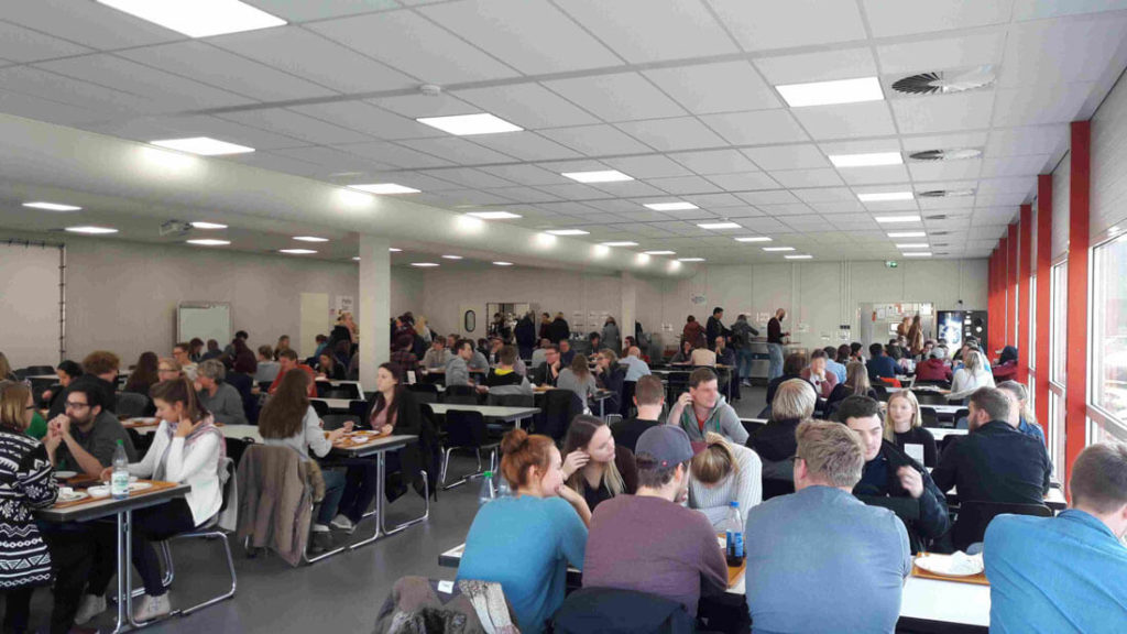 Vechta tijdelijke keuken en restaurant