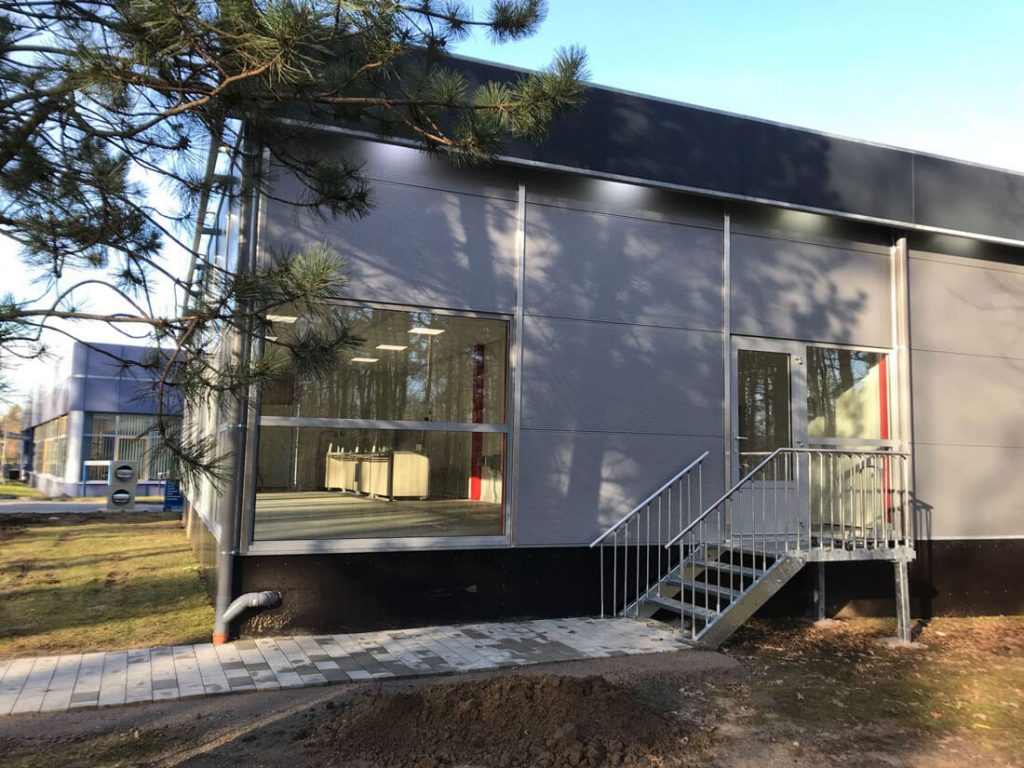 Dresden tijdelijke productiekeuken en kantine