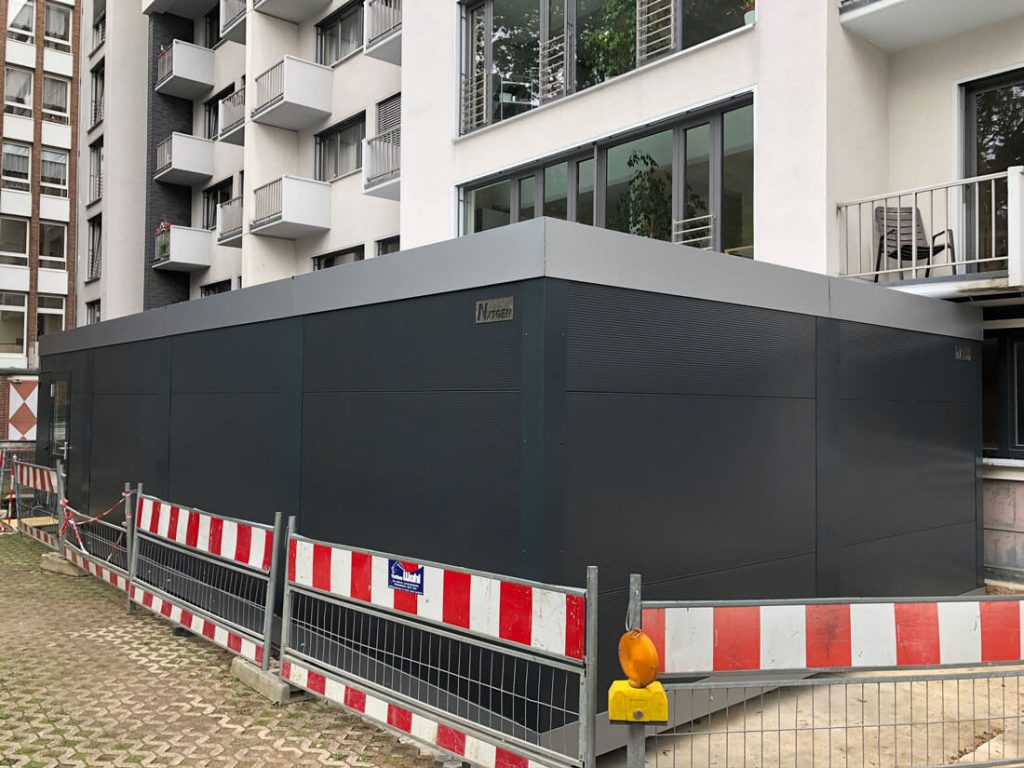 Keulen_plaatsing tijdelijke spoelkeuken