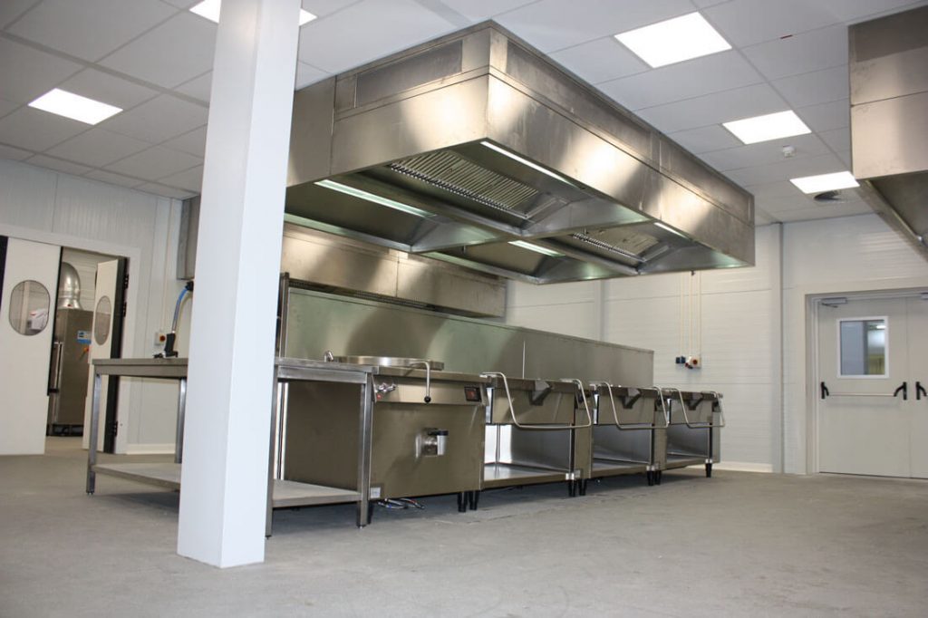 Friedrichshafen productiekeuken binnenkant